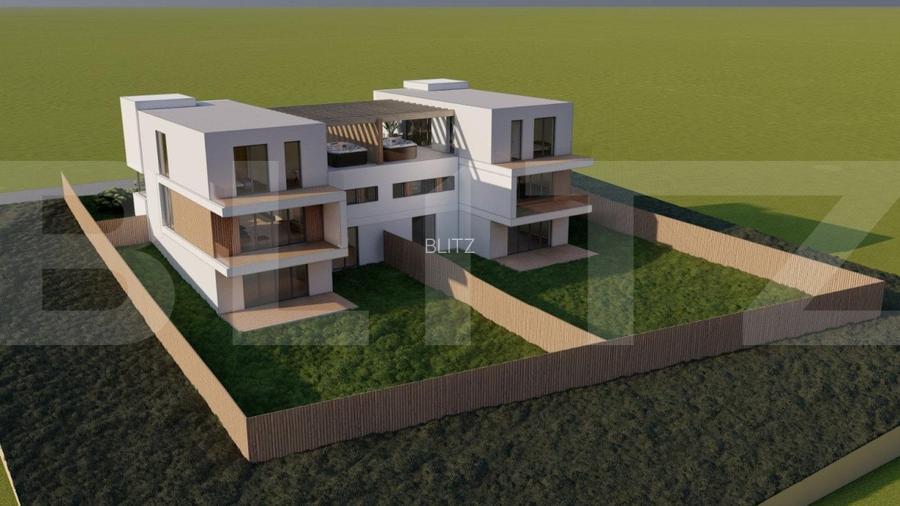 Teren cu autorizatie de constructie duplex, 1061 mp, zona Wonderland - 7