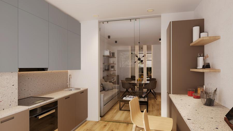 Studio dublu cu grădină | Tip 2A | HILS Sunrise | Pre-certificare GREEN Homes