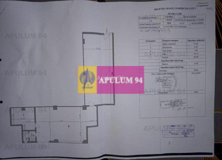 Inchiriem spatiu comercial Alexandria cu 7 eur/ mp/luna - 10