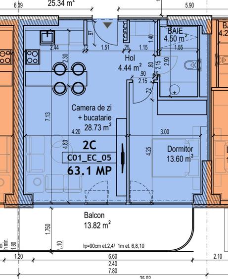 Apartamente 2 cam | One Lake District | Etaj 3 Vedere la Lac - Parcare inclusa