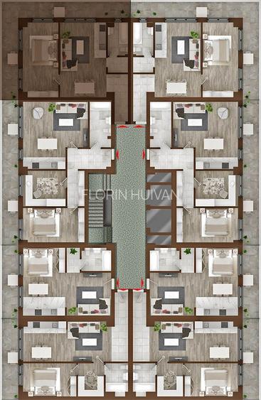 APARTAMENT 2 CAMERE - COPOU GARDEN RESIDENCE - 11