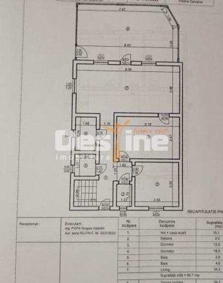 Casa Poiana Campina 6 camere, 228 mp. S.C. . 1521 mp teren.!