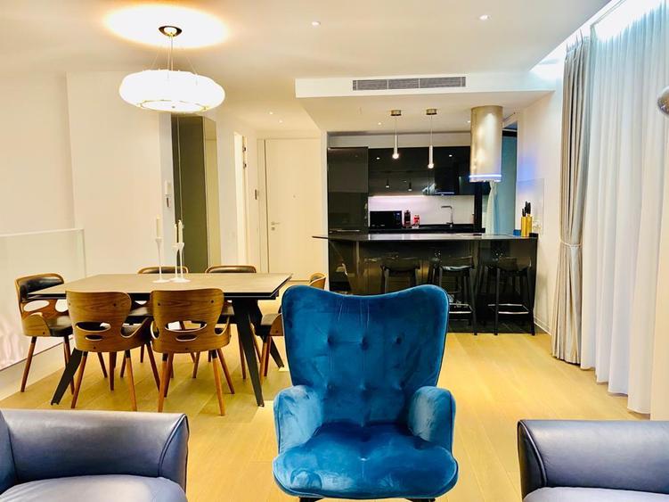Apartament tip duplex în One Charles de Gaulle,2 parcări incluse,2 terase(100mp)