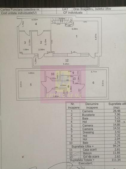 Duplex 3 camere cu scara interioara Bragadiru - Smardan-Libertatii.