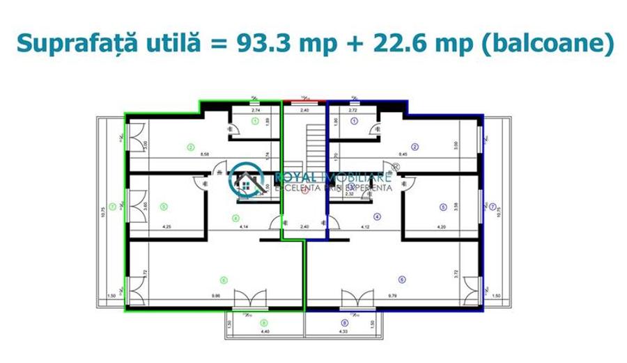 Royal Imobiliare-Vanzare Apartament 3 Camere Zona Albert