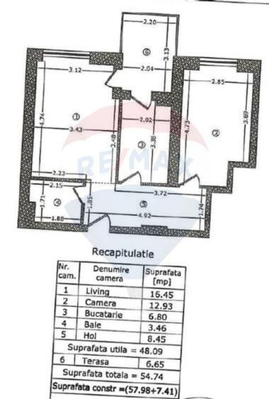 Apartament 2 cam de inchiriat Parcului