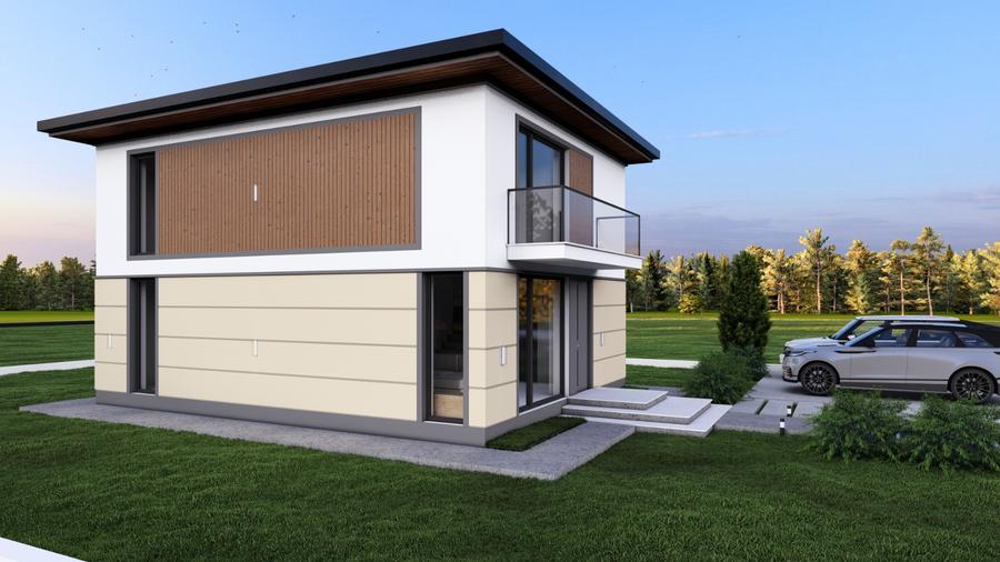 CASA INDIVIDUALA , 4 CAMERE, 2 BAI, 500 mp teren, MOLDOVA MALL