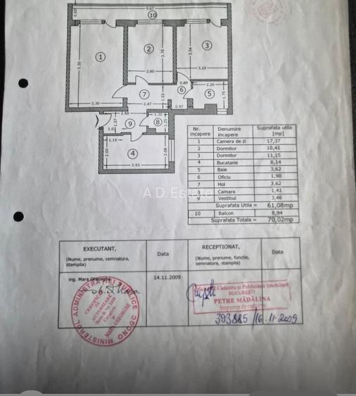 3 Camere Sos. Pantelimon Renovat | 70 mp | Loc de parcare | Boiler - 15