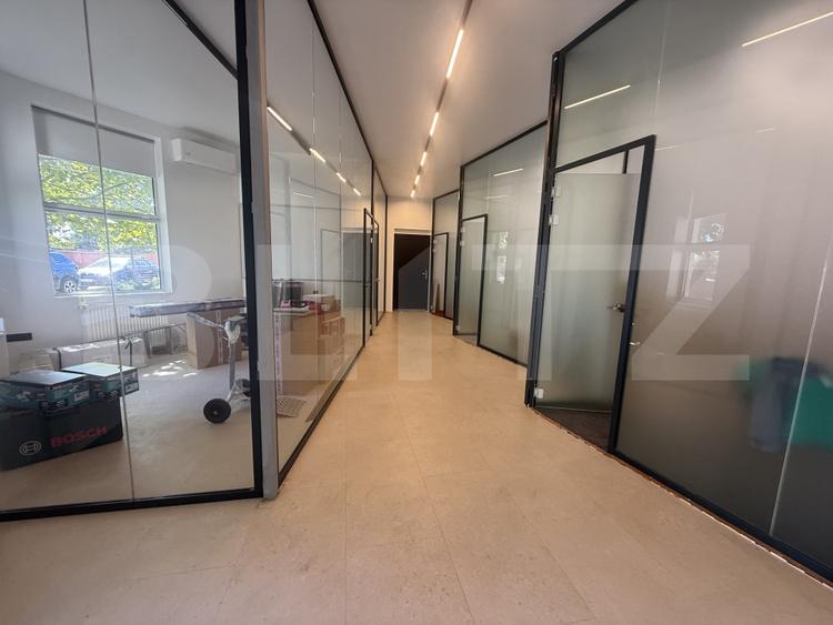 Clădire de birouri 340 mp, parcare și spațiu verde – zona SAGRICOM