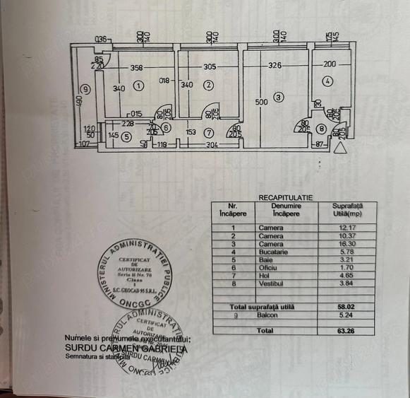 Vanzare 3 camere Iancului Metrou