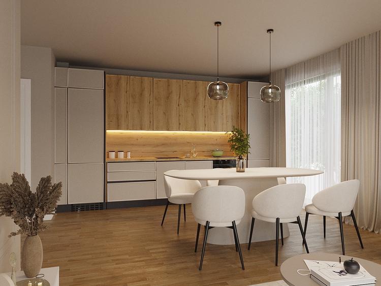 Apartament 3 camere, ansamblu cu circuit inchis, paza 24/7 acces facil