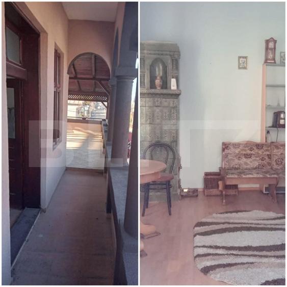 Spatiu Comercial cu apartament de 2 camere la etaj 300mp, Bezdead.
