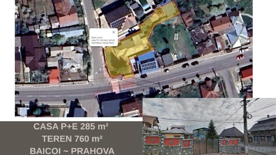 CASA P+E 285 m² SI TEREN 760 m² ~ BAICOI ~ PRAHOVA
