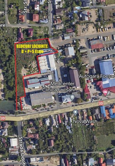 Teren cu PUZ - constructie Blocuri Locuinte D+P+5 Etaje