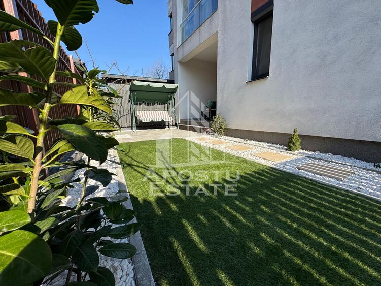 Apartament open space,3 camere si curte proprie,Dumbravita