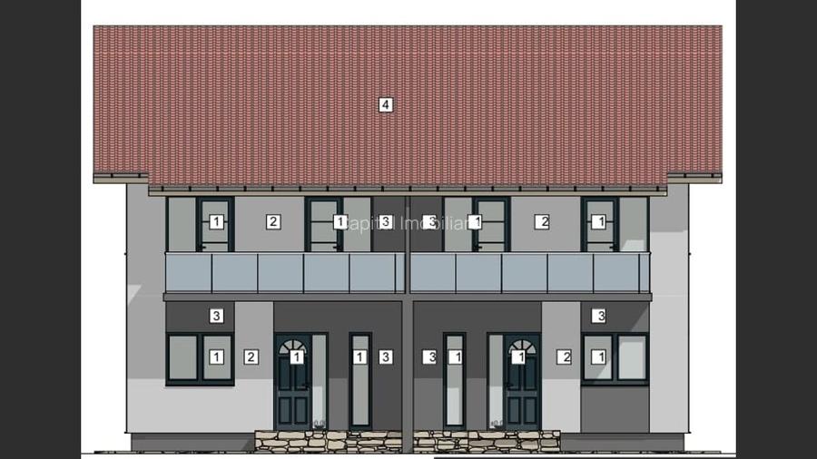 Duplex spatios 4 camere, Tauții-Măgherăuș 0%Comision - 4
