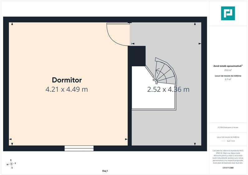 Apartament două camere decomandat ultracentral