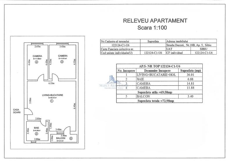 Apartament 3 camere \ curte privata \ Sibiu - 12