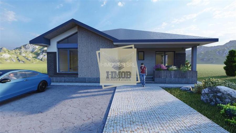 Casa cu 4 camere 2 bai si 500 mp teren in  Sura Mica - 9