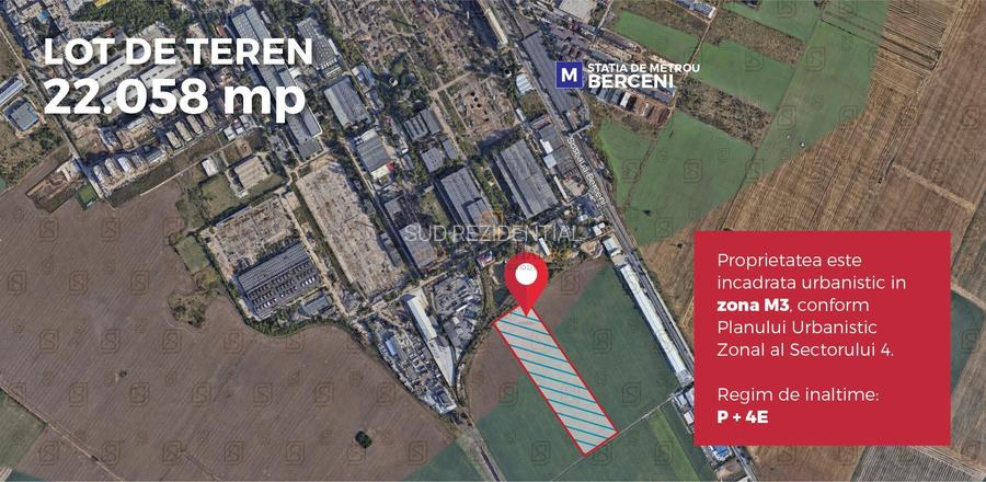 Teren intravilan, ideal investitie, zona IMGB, Sectorul 4 - 2