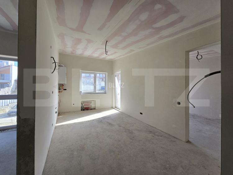 Comision 0! Apartament semifinisat, cu 2 camere, 44mp, balcon, in Apahida - 7