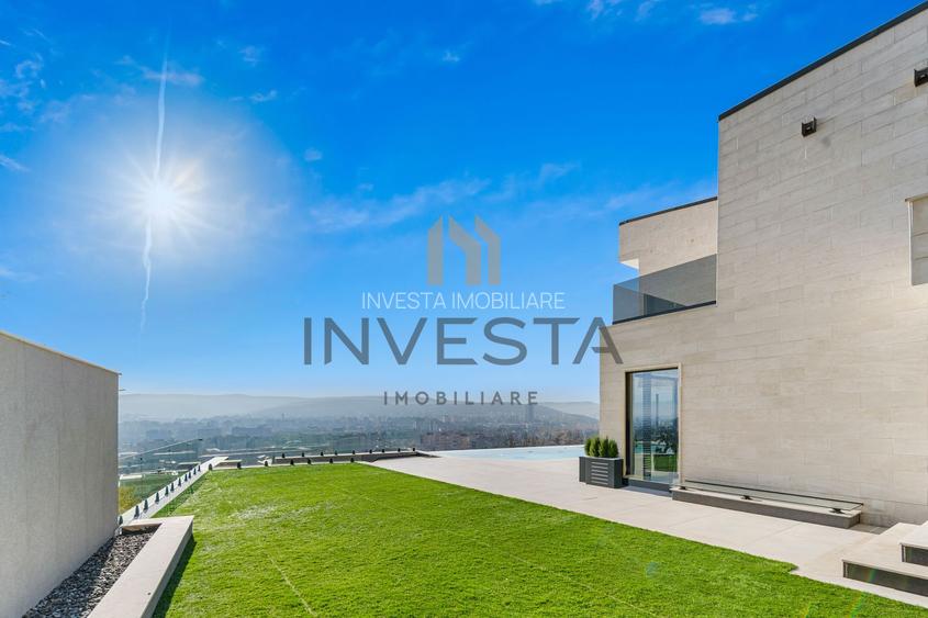 Vila unica cu panorama superba asupra Clujului, cartier Grigorescu! - 24