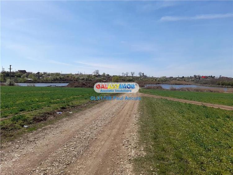 Teren Lac Balotesti 5000 mp intravilan utilitati str Lacului. - 5