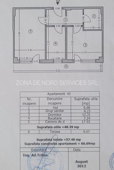 Apartament 2 camere decomandat | Sălaj – Confort Urban Rahova | Parcare | - 1