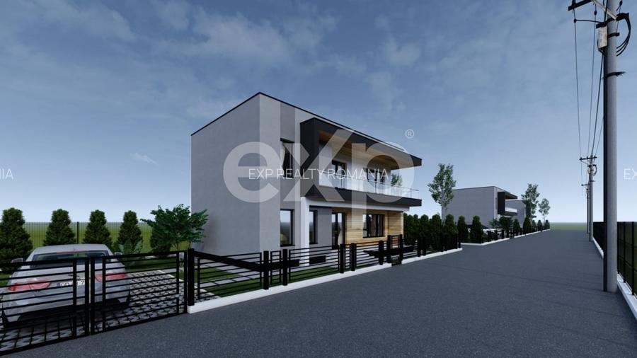 Ansamblu rezidențial nou – 4 vile moderne în Budeasa, lângă Pitești - 10