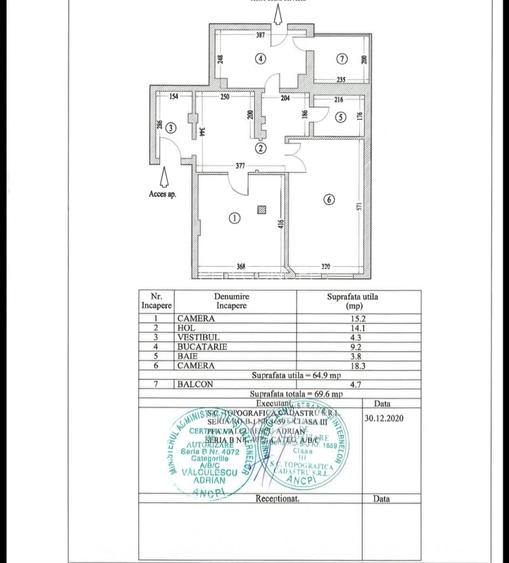 2 CAMERE - CENTRU / LICEUL MIRCEA - 16