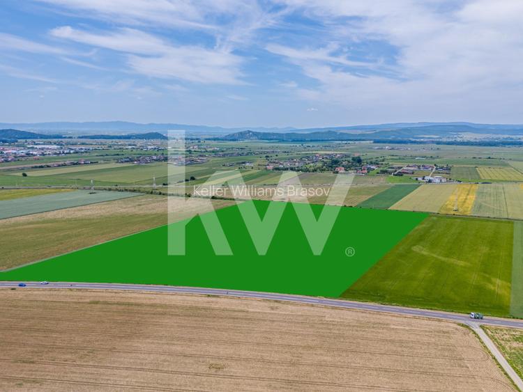 Teren de vanzare I 8 Euro/ mp I Deschidere la drum - Harman - 2