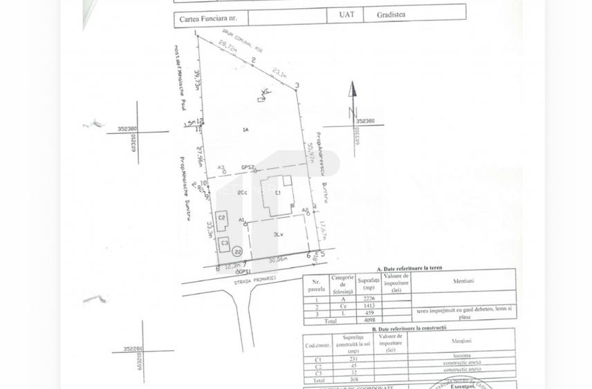 GRADIȘTEA | Teren si construcție pe malul lacului Cǎldǎrușani - 1