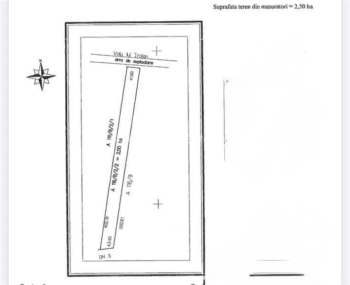 Teren 2.50 ha Valu lui Traian, Constanta - 2