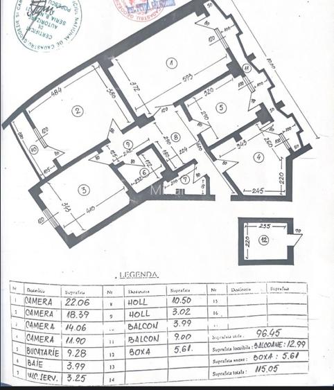 DiIRECT PROPRIETAR  4 camere  13 Septembrie-Casa Poporului CATEDRALA NEAMULUI - 3