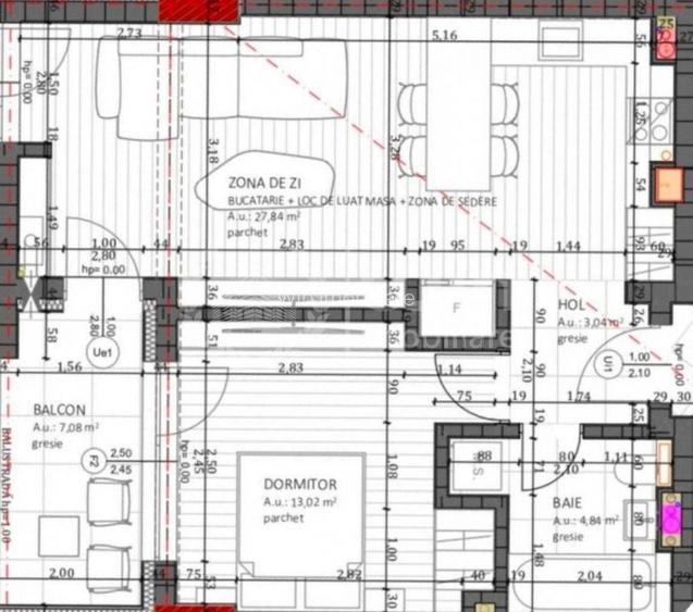 Apartament 2 camere finisat | Etaj 3/11 | Balcon | Parcare | Zona BMW! - 6