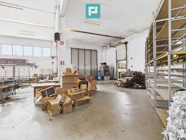 Hală de producție, cu birouri și teren, în Sebiș - 25