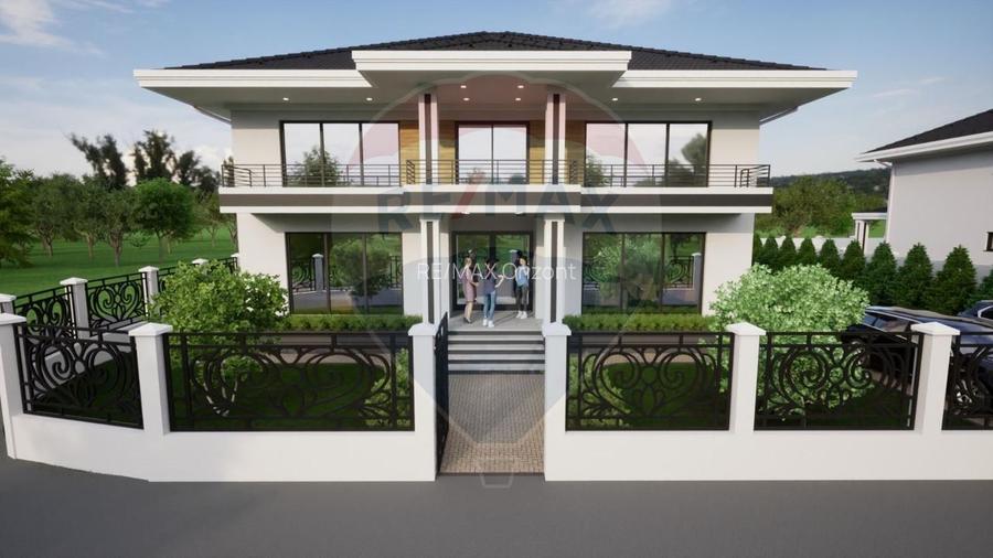 Vilă modernă P+1 în Ghimbav | 330 mp utili | Teren 815 mp - la roșu - 28