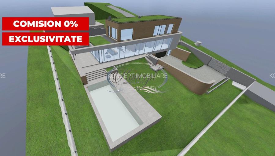 Exclusivitate 0% comision - Teren cu autorizatie pentru casa cu piscina - 8