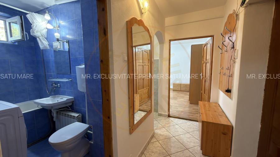 Apartament 2 camere decomandat Parter, Mobilat și utilat -Eliberării Nr.8- Carei - 7