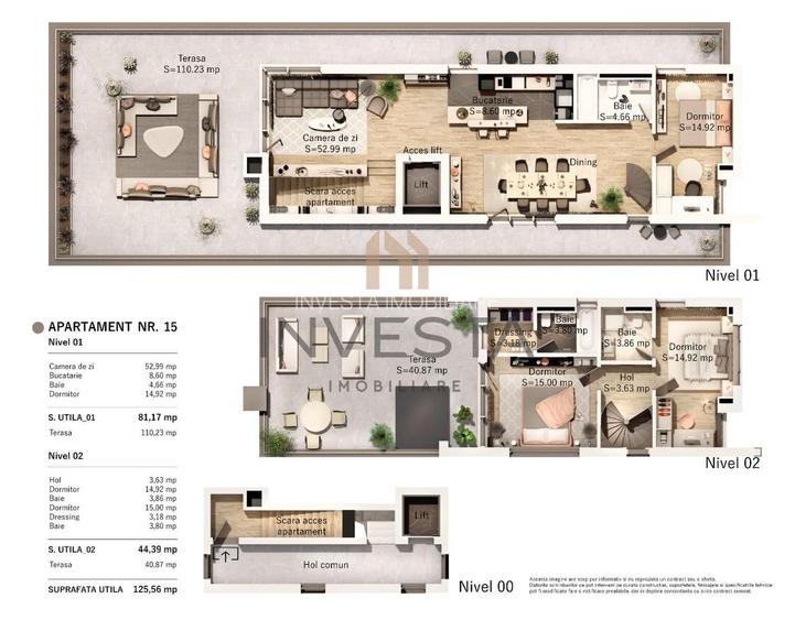 Penthouse cu terasa de 150 mp! Cu panorama spre Parcul Central! - 2