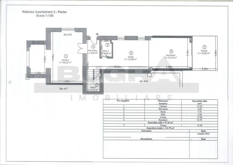 Spatiu pentru birouri, Andrei Muresanu,  185 mp, terasă și grădină - 7