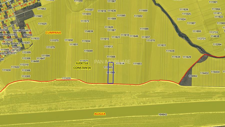 COMISION 0% - Teren Extravilan 10.000mp - Cumpana - 7