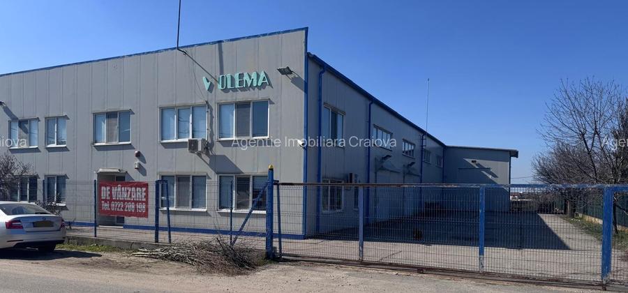 🏭 Hală + Clădire Birouri|2000mp teren | Acces TIR | Zonă Logistică Est Craiova - 4