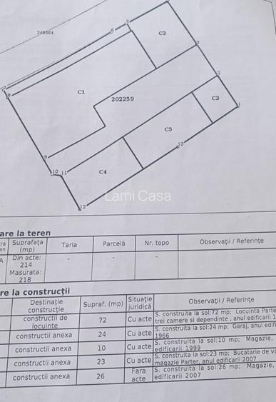 Inel 2 Berechet casa demolabila/renovabila 2 corpuri toate utilitatile - 3