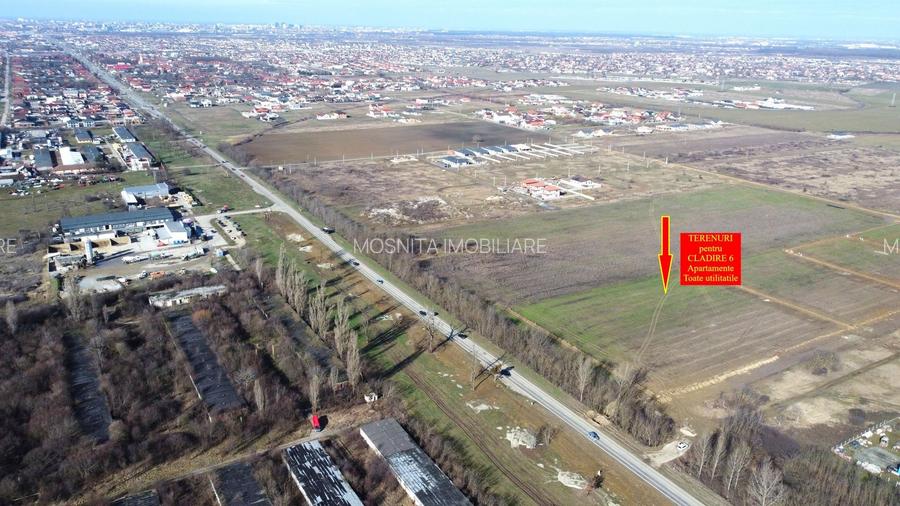 Mosnita Noua - teren pentru constructie 6apartamente - toate utilitatile - 5