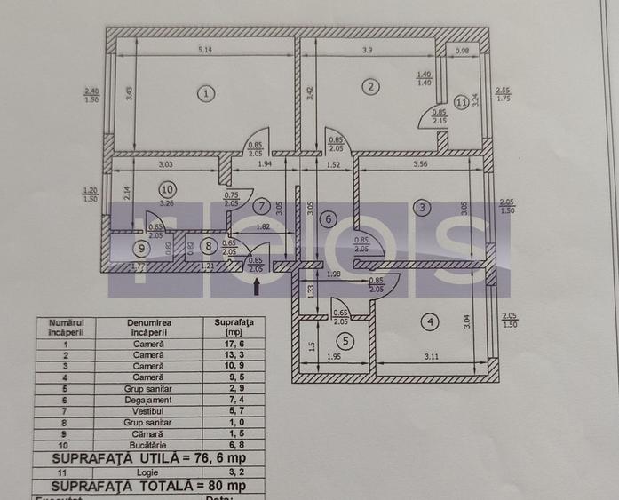 4 CAMERE DECOMANDAT VALEA IALOMIȚEI | RENOVAT | 2 BĂI | PARCARE ADP - 1