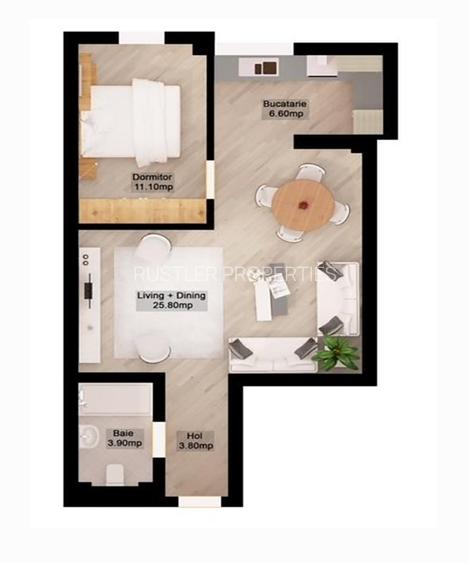 Apartament cu 2 camere - Dorobanti, bloc 2010 - 9