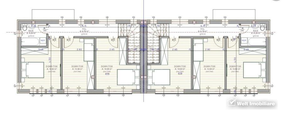 Duplex P+E, 4 camere si gradina, Floresti