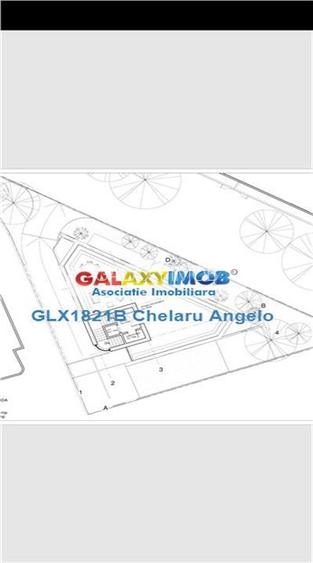 Domenii teren 422 mp cu autorizatie vila P+2 , deschidere 20 ml - 3