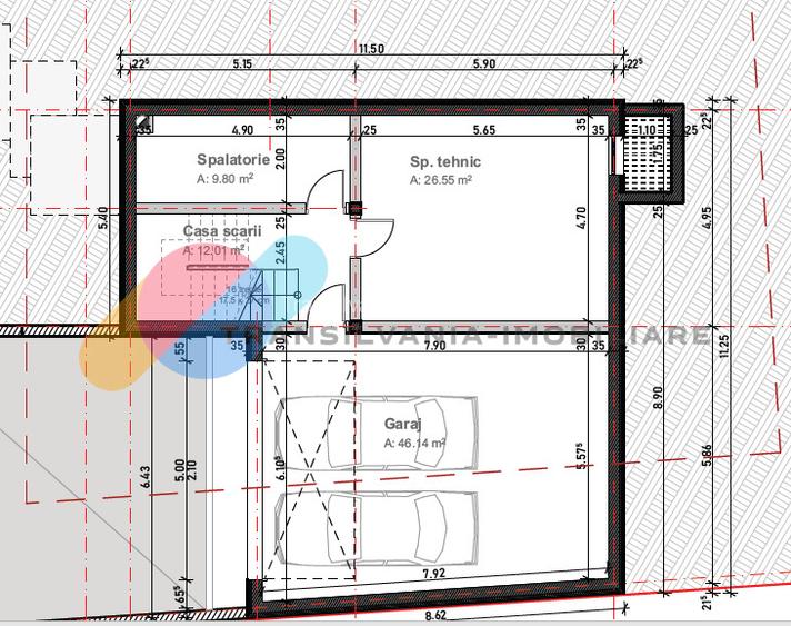 Teren cu autorizatie pentru constructie casa individuala, zona Faget - 2